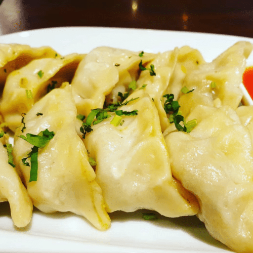 Vegetarische Momo (vegan, 10 Stück)