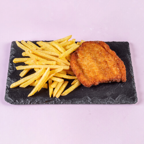 Cordon-Bleu mit Pommes