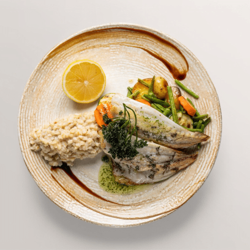 Gegrillte Dorade