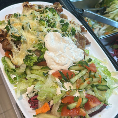 Döner Teller Broccoli