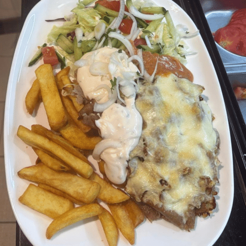 Döner Teller Käse