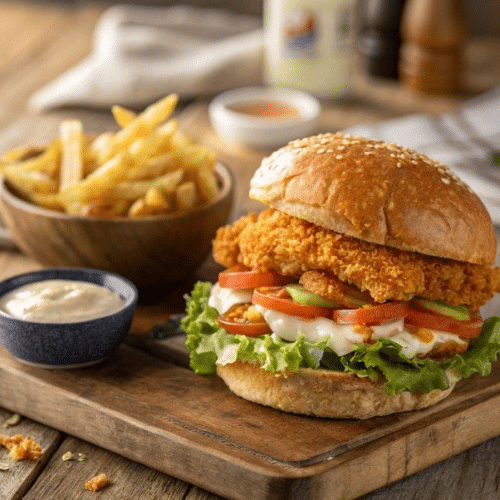 Sweet Chili Chicken Burger