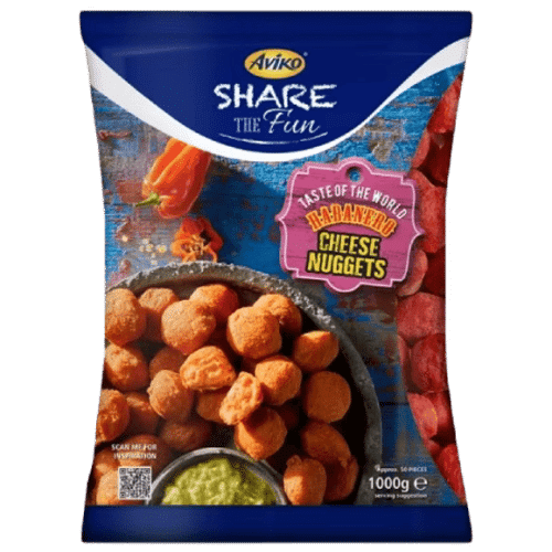Aviko Habanero Cheese Nuggets 1kg