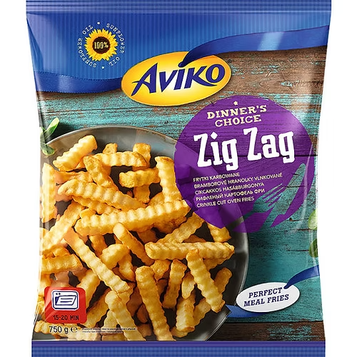Aviko Zig Zag Pommes 750g