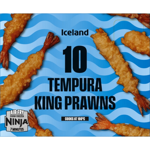 Iceland 10 Tempura-King-Prawns 130 g