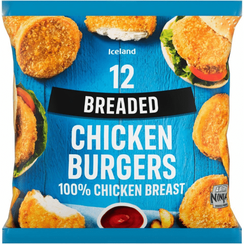 Iceland 12er-Pack paniert Hähnchenbrust-Burger 660 g