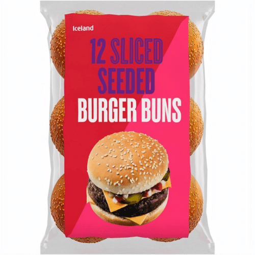 Iceland Burgerbrötchen 600g