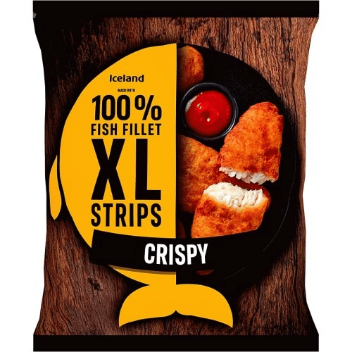 Iceland Fischfiletstreifen knusprig 400g