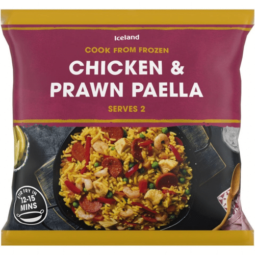 Iceland Hähnchen- und Garnelen-Paella 750 g