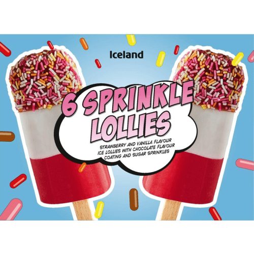 Iceland Sprinkle Lollies - Streuseleis