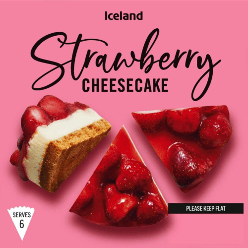 Iceland Strawberry Cheesecake 540g