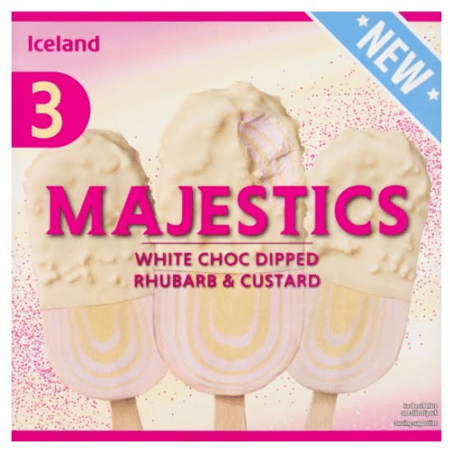 Rhubarb u. Custard Majestics Eis 147g