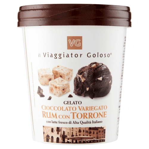 Schokoladen-Rum-Nougat-Eis - 310g