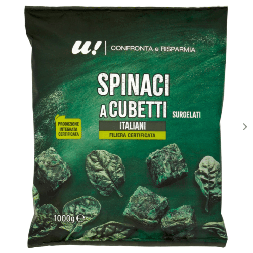 Spinatwürfel 450g