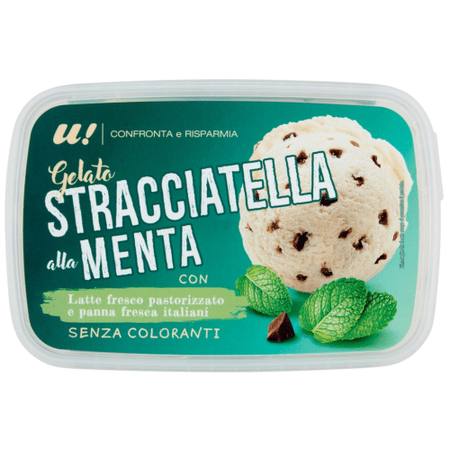 Stracciatella-Minze Eis - 500g