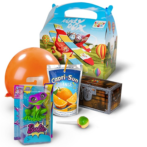 Kiddy Box mit Nuggets und Pommes