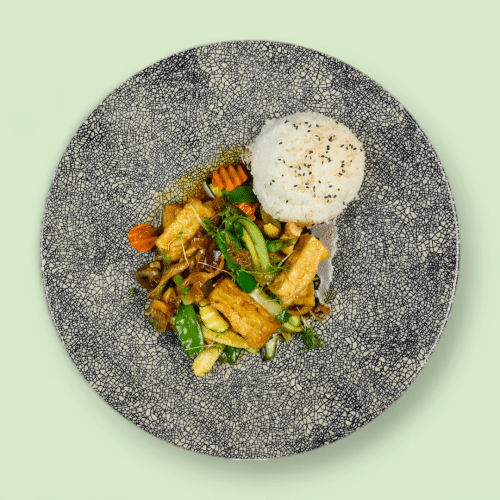 Gemüse in Tamarinde-Sauce (vegetarisch)
