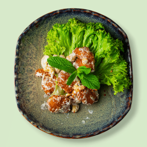 Popcorn Shrimps und Cashew