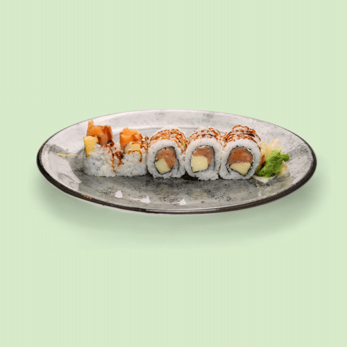 Smoked Salmon vs. Apple Inside-Out (8 Stück)