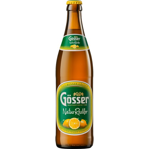 Gösser Naturradler Zitrone 0.5l (MEHRWEG)