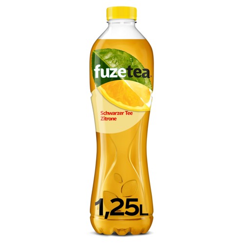 Fuze Tea Schwarzer Tee Zitrone 1.25l (EINWEG)