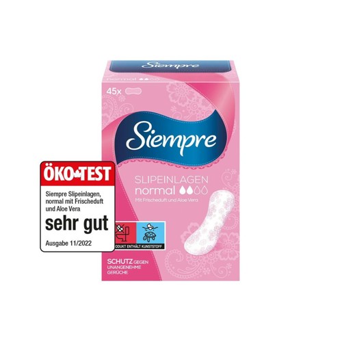 Siempre Slipeinlagen normal 30g