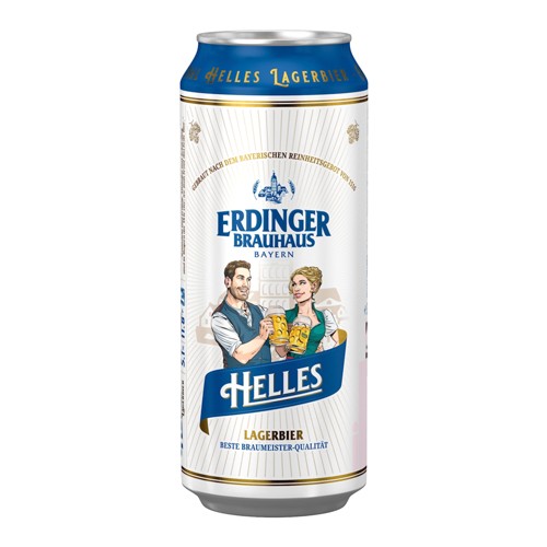 Erdinger Brauhaus Bayern Hell 0.5l (MEHRWEG)