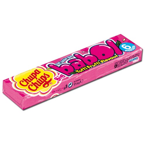 Chupa Chups Big Babol Tutti Frutti 27.6g
