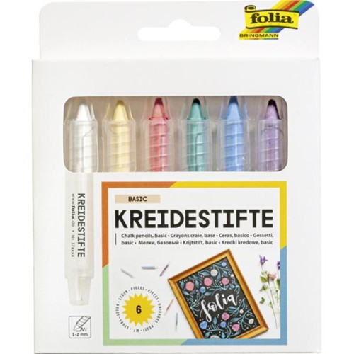 Folia Tafelkreidestifte Basic 50g