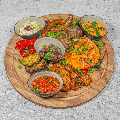 Grillplatte (für 2 Personen)
