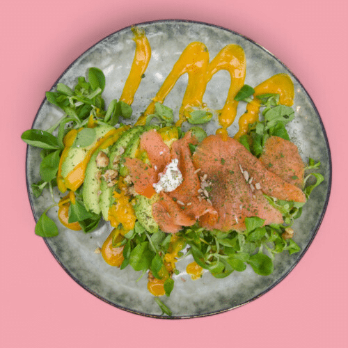 Lachs Brot