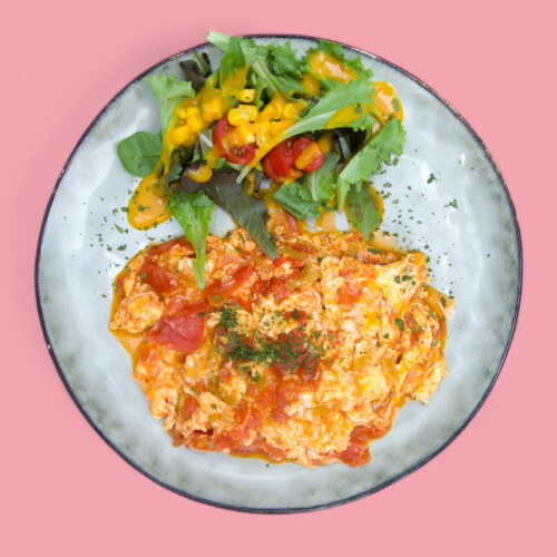 Rührei Shakshuka (vegetarisch)