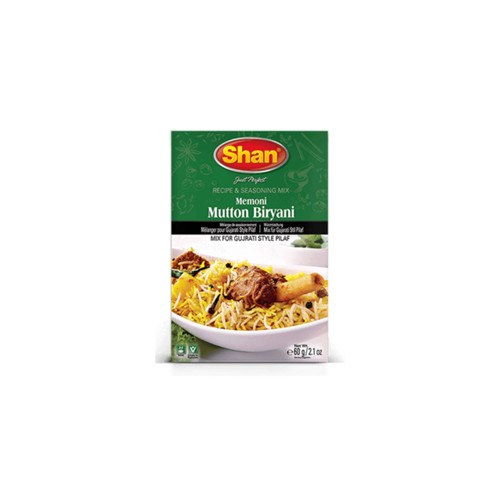 Shan Memoni Mutton Biryani Gewürzmischung mit Lamm 60g