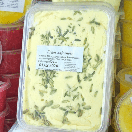 iranische Safran Eis