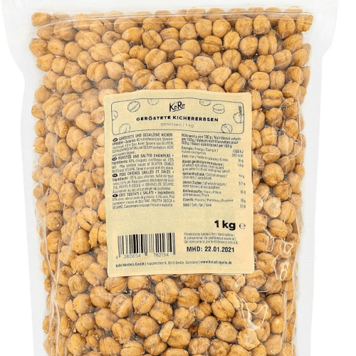 Kichererbsen geröstet und Gesalzen 1 kg