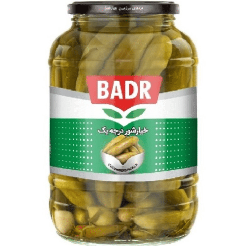 Salz Gurken groß