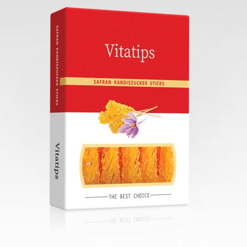 Vitatips Kandiszucker mit Safran 300g  