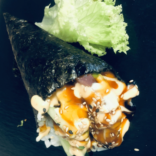 Lachs Tuna-Temaki