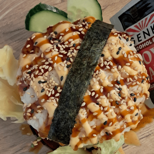 Sushi Lachs -Tuna Burger