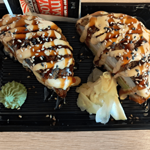 Tempura Crispy chicken burger