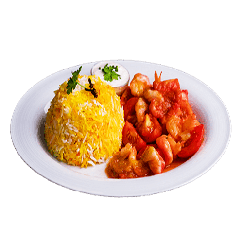 Garnelen Curry (pikant)