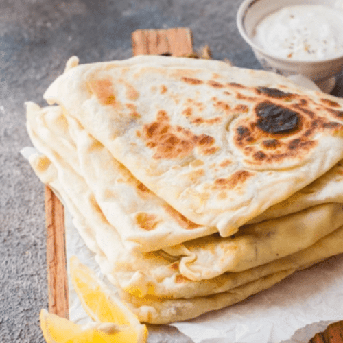 Kiran Garlic and Cheese Naan