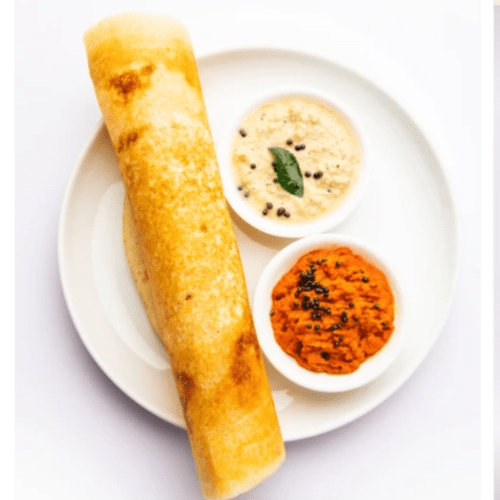 Lamm Masala Dosa (scharf)