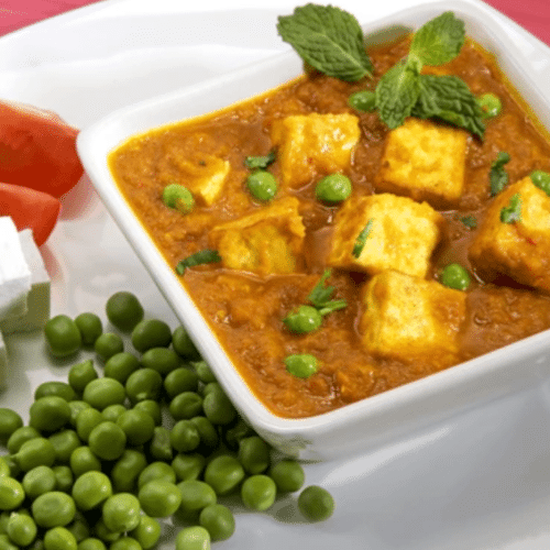 Mattar Tofu (vegan)