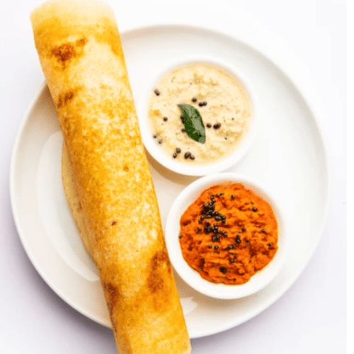 Paneer Masala Dosa (scharf)