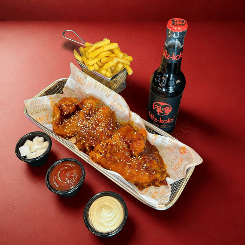 Menü - Chicken Tenders K-Pop Style