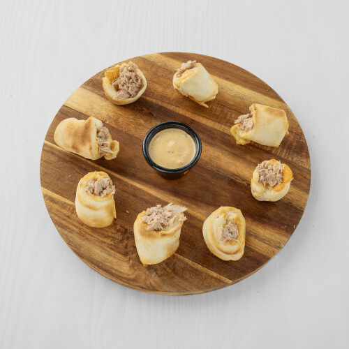 Pizzabröchen mit Thunfisch (8 Stück)
