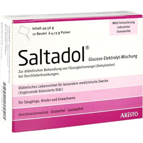 Saltadol Elektrolyt Pulver 12 Stück