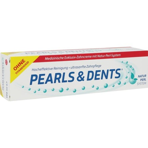 Pearls & Dents Exklusiv-Zahncreme ohne Titandioxid 100 Milliliter