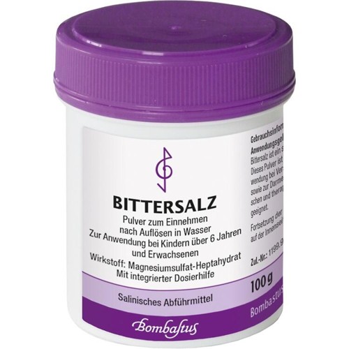 Bittersalz (Magnesiumsulfat) 100 Gramm